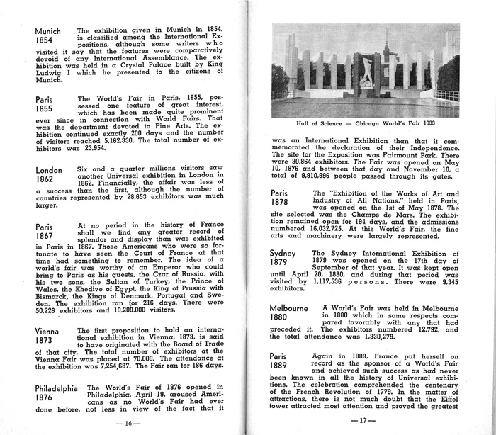 1001 Facts About the World's Fair and New York