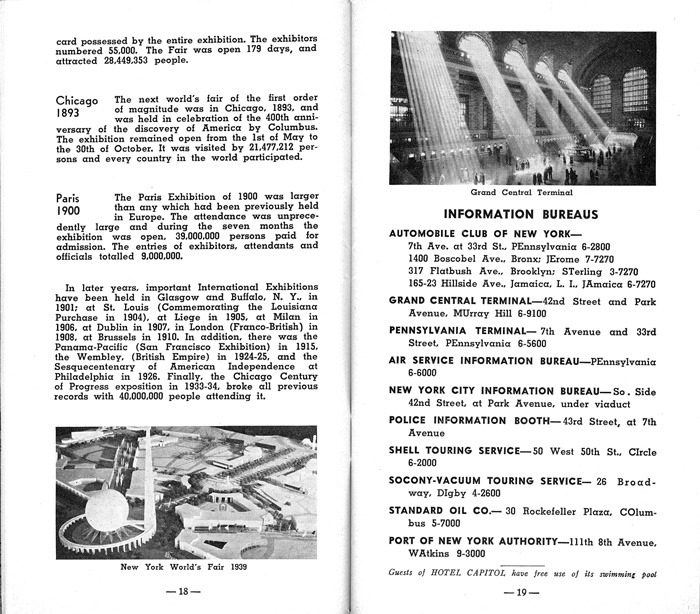 1001 Facts About the World's Fair and New York