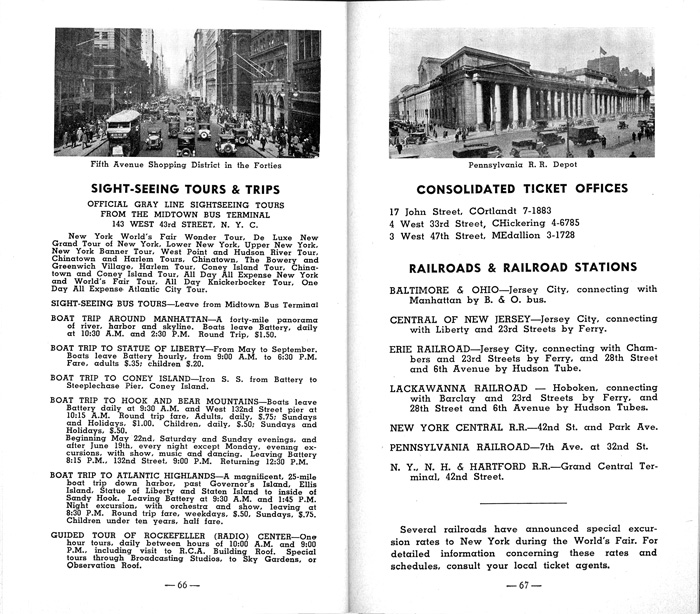 1001 Facts About the World's Fair and New York