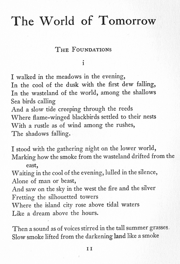 Prize Poems of the 1939 New York World's Fair