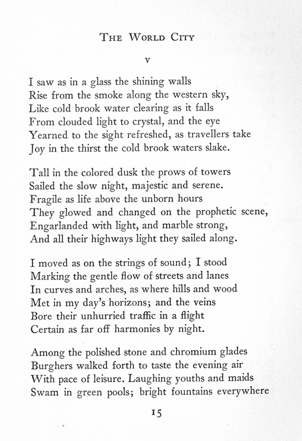 Prize Poems of the 1939 New York World's Fair