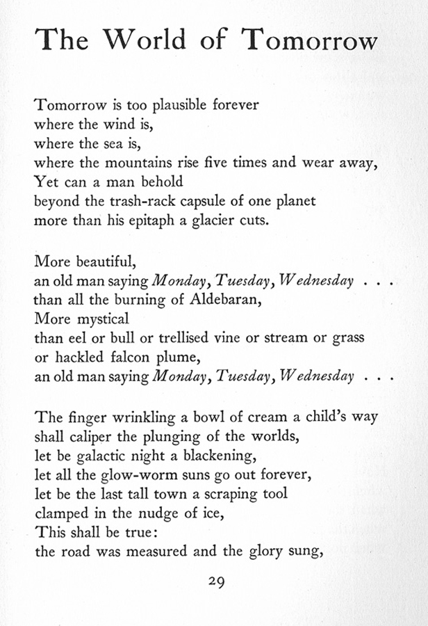 Prize Poems of the 1939 New York World's Fair