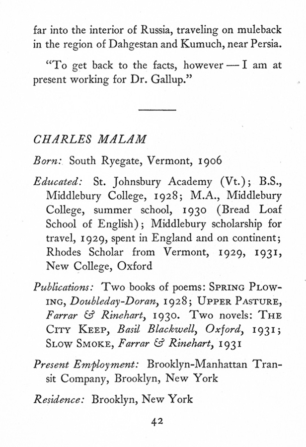 Prize Poems of the 1939 New York World's Fair