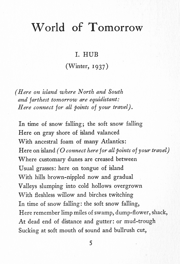 Prize Poems of the 1939 New York World's Fair