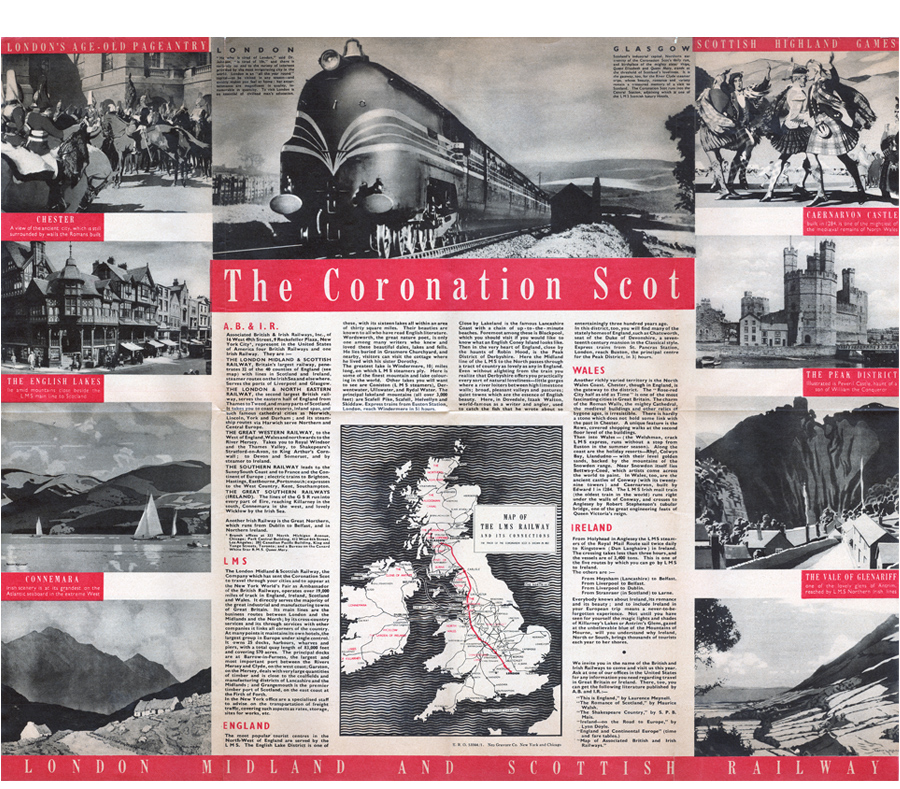Coronation Scot flyer