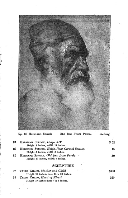 1940 Jewish Palestine Pavilion Catalog