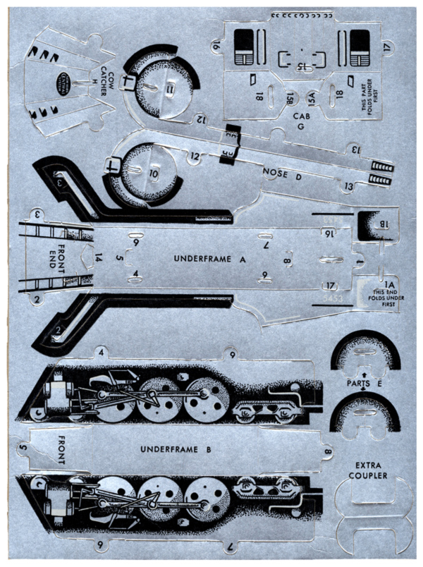 New York Central RR Cutout