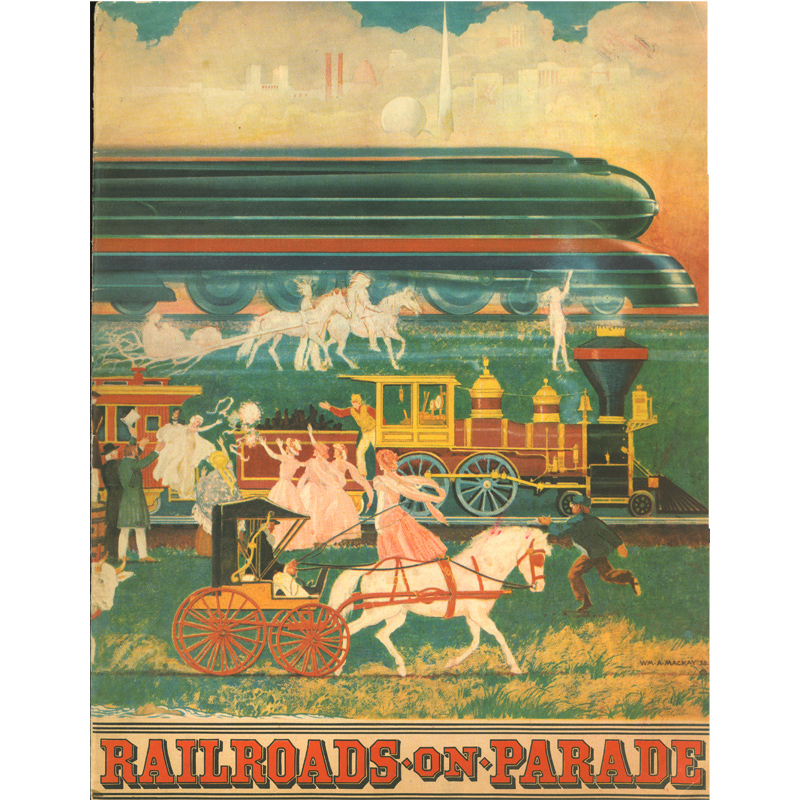 Railroads on Parade Book