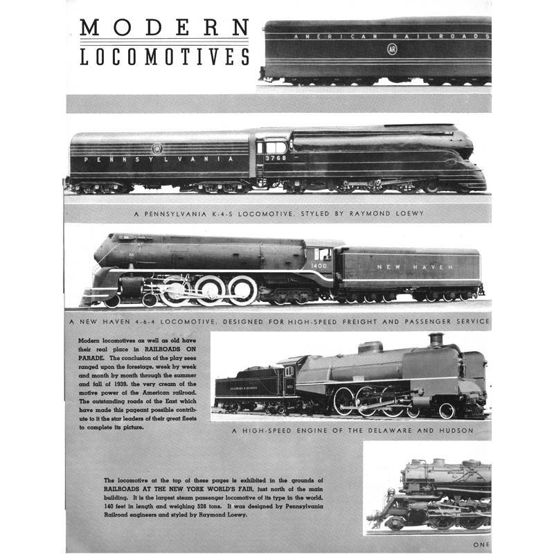 Railroads on Parade Book