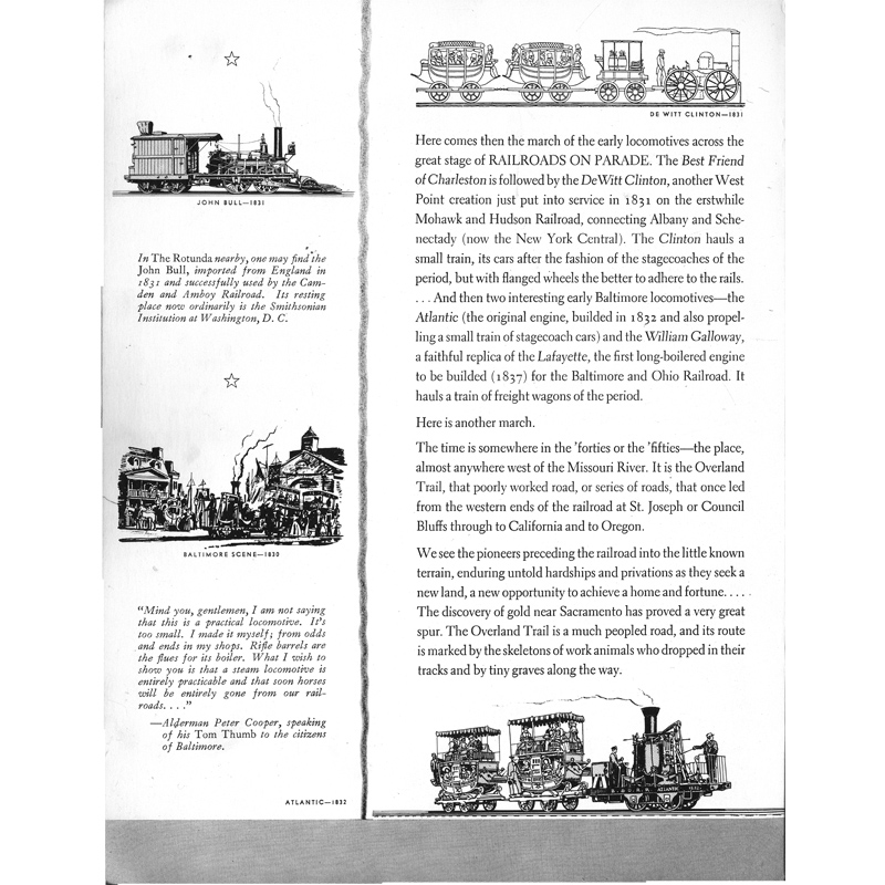 Railroads on Parade Book