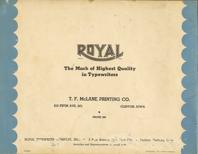 Royal Typewriter