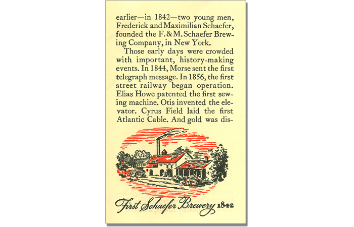 Schaefer - A Few Memories