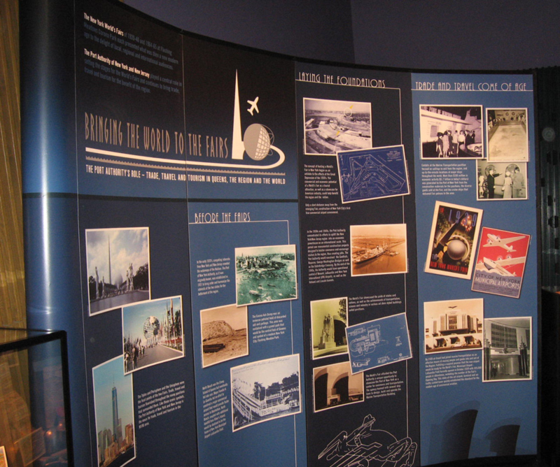 Port Authority 75th Anniversary Display