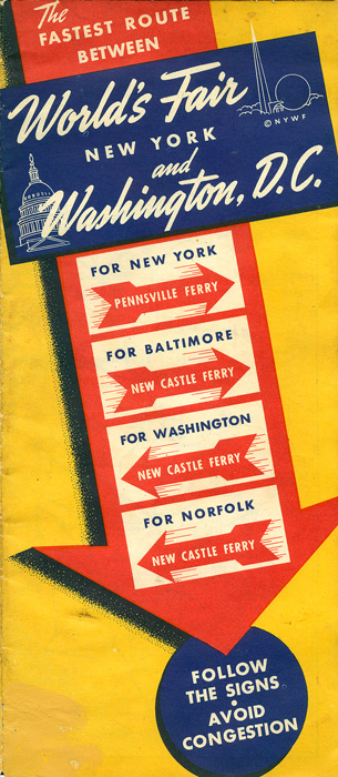 Fastest Route Between World's Fair and Washington DC