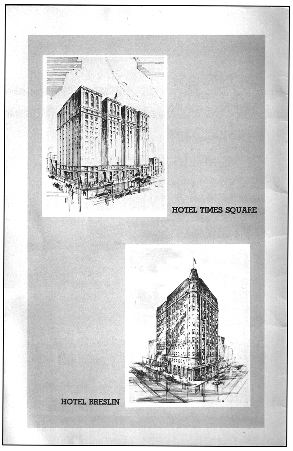 Hotel Times Square and Hotel Breslin
