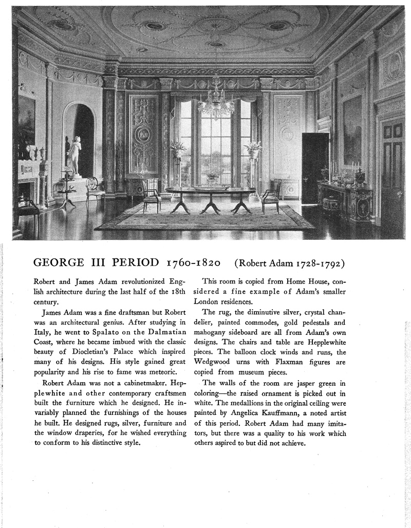 Miniature Rooms by Mrs. James Ward Thorne