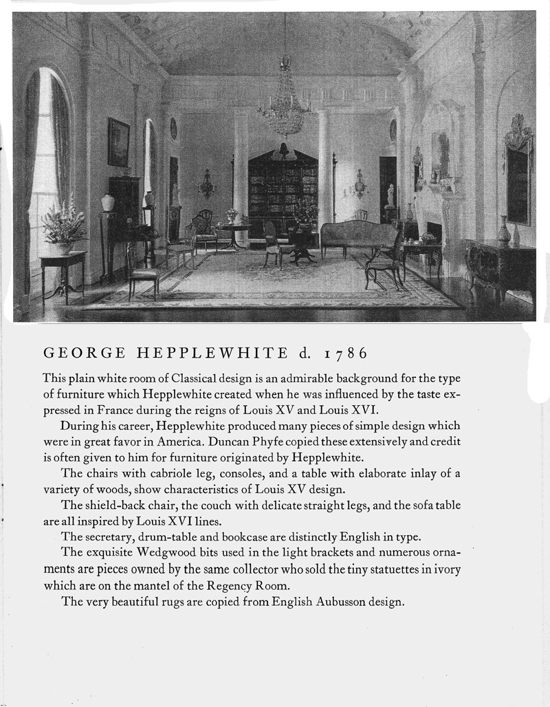 Miniature Rooms by Mrs. James Ward Thorne