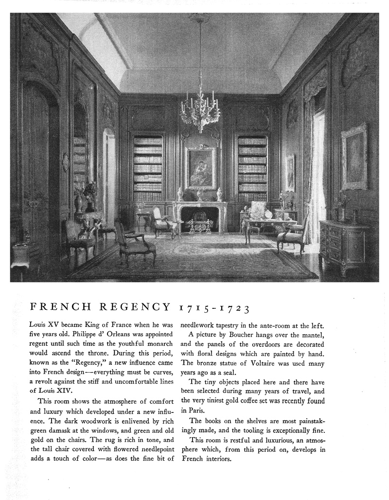Miniature Rooms by Mrs. James Ward Thorne