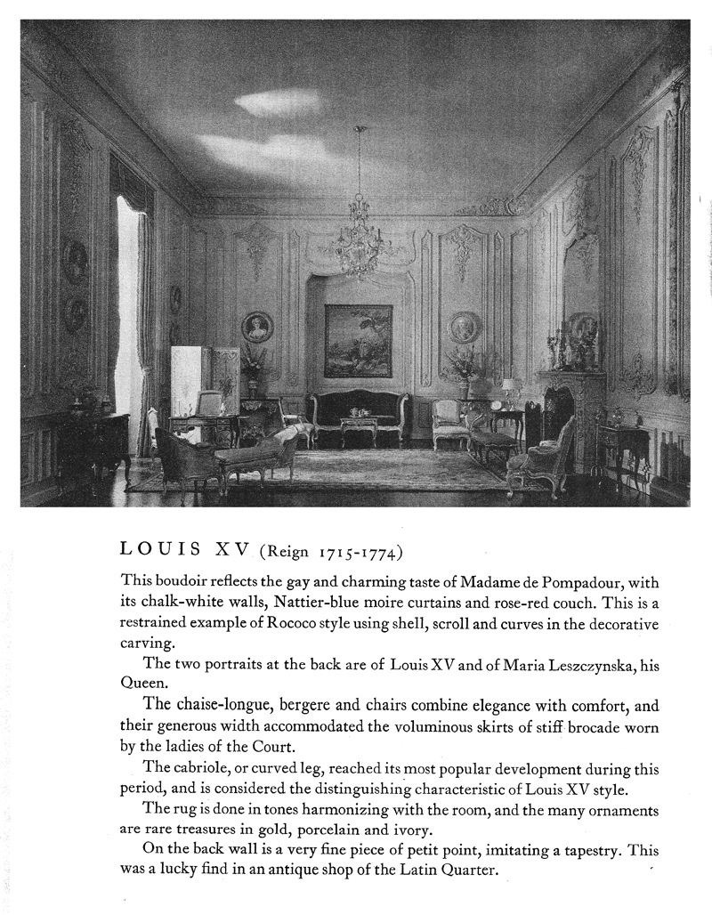 Miniature Rooms by Mrs. James Ward Thorne
