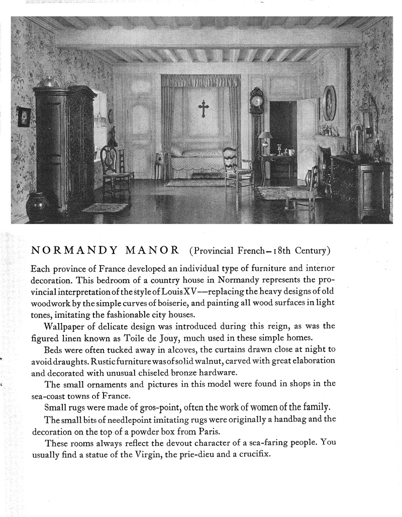 Miniature Rooms by Mrs. James Ward Thorne