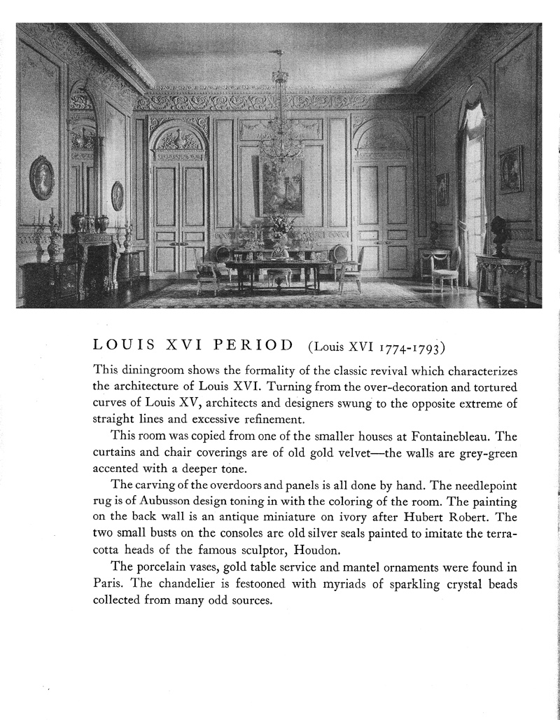 Miniature Rooms by Mrs. James Ward Thorne