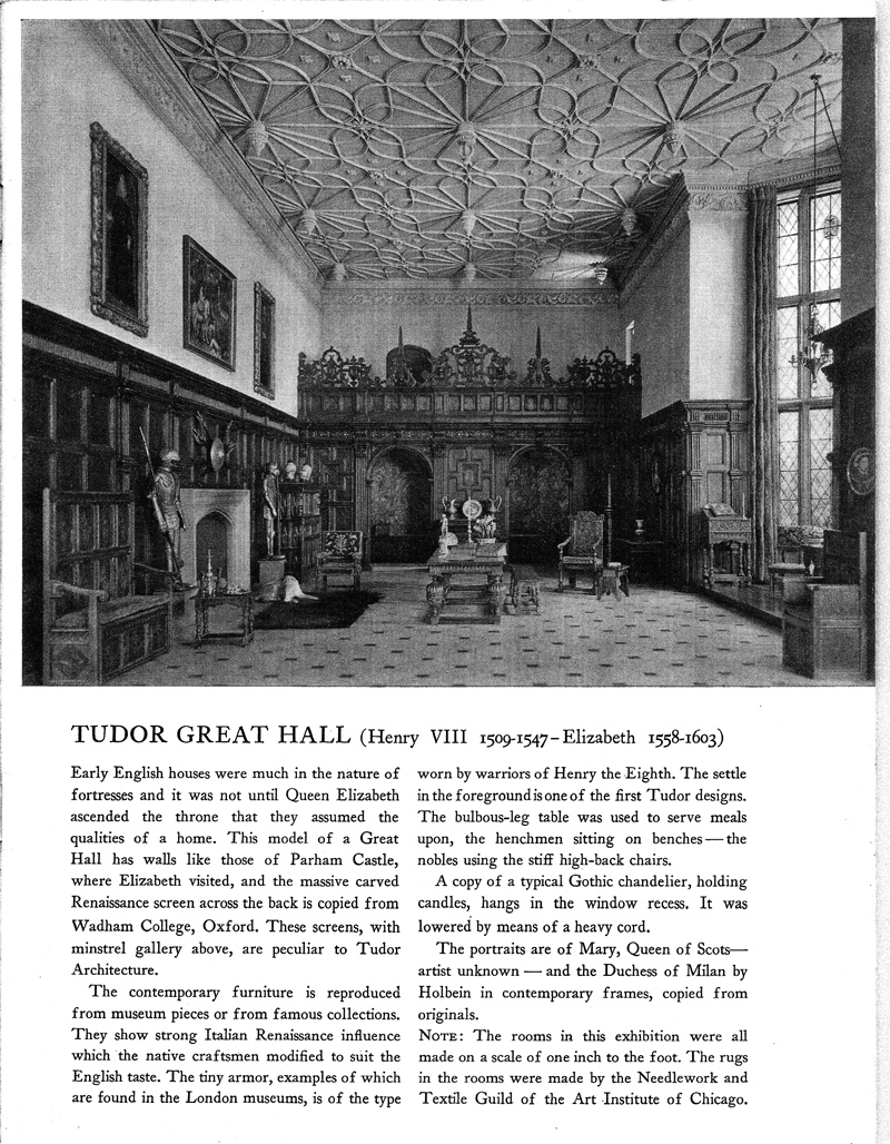 Miniature Rooms by Mrs. James Ward Thorne