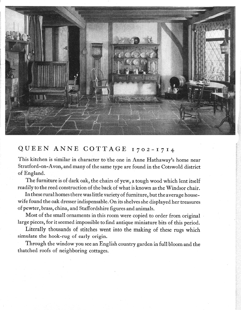 Miniature Rooms by Mrs. James Ward Thorne