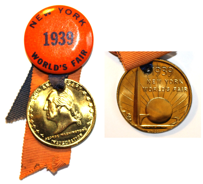 George Washingotn Inauguration Pin