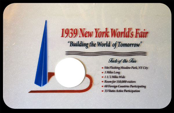 1939 World's Fair Placemat