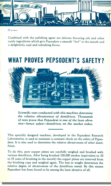 Pepsodent Flyer