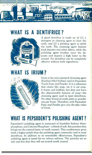 Pepsodent Flyer