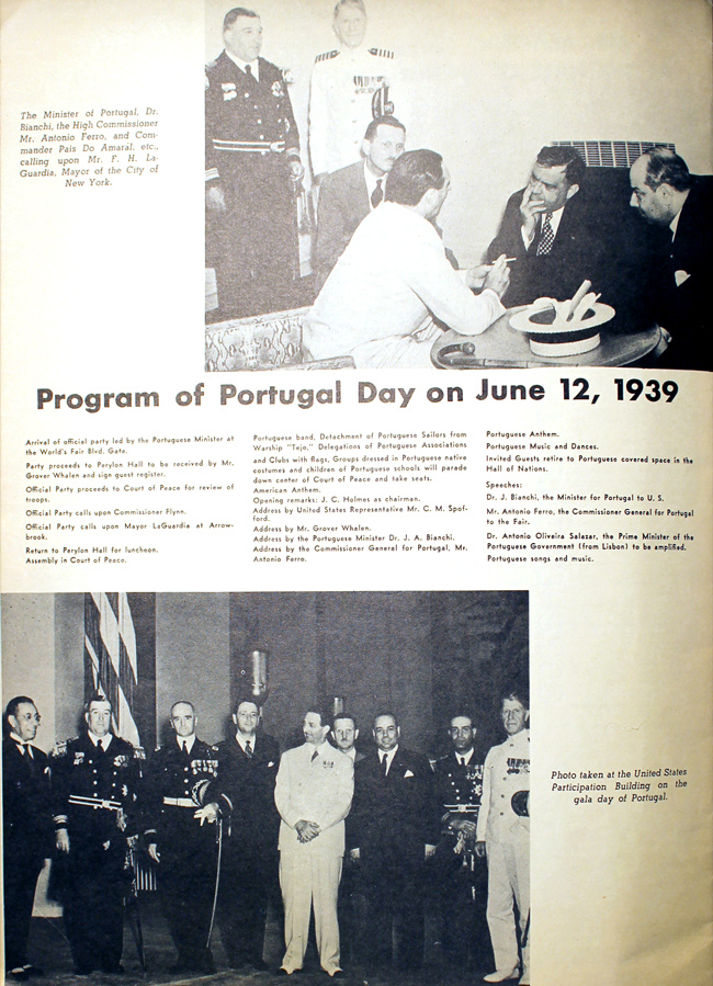 Portugal 1939 Fair Brochure