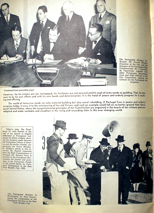 Portugal 1939 Fair Brochure