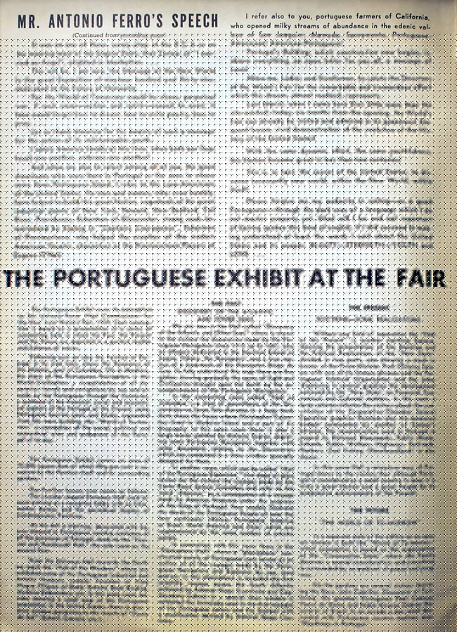 Portugal 1939 Fair Brochure
