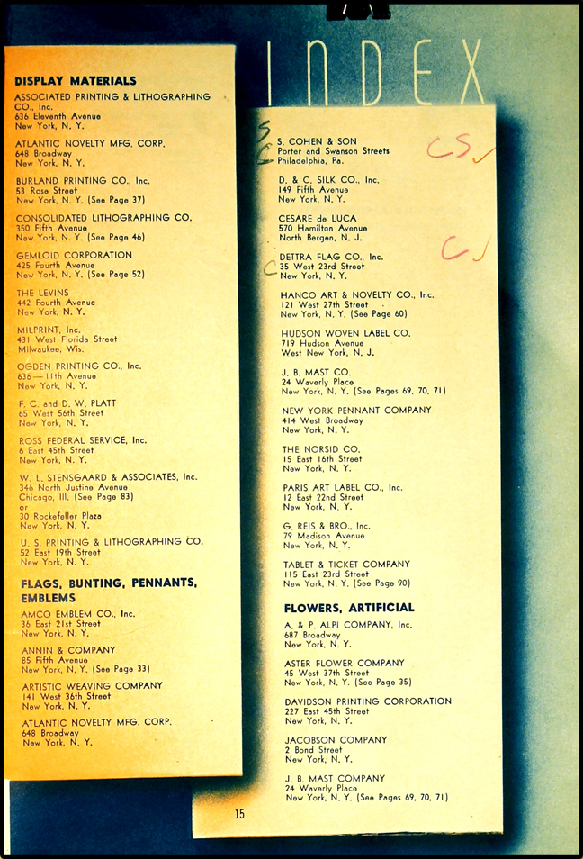 1939 World's Fair Licensed Merchandise