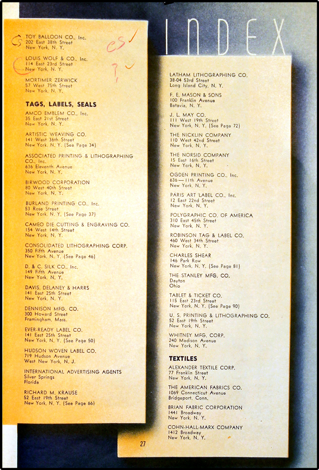 1939 World's Fair Licensed Merchandise