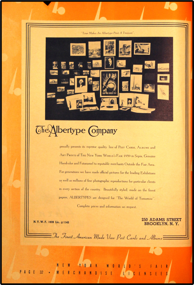 1939 World's Fair Licensed Merchandise