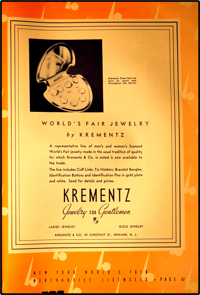 1939 World's Fair Licensed Merchandise