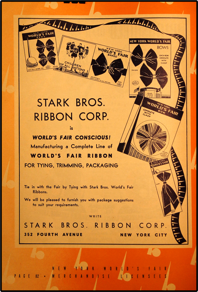 1939 World's Fair Licensed Merchandise