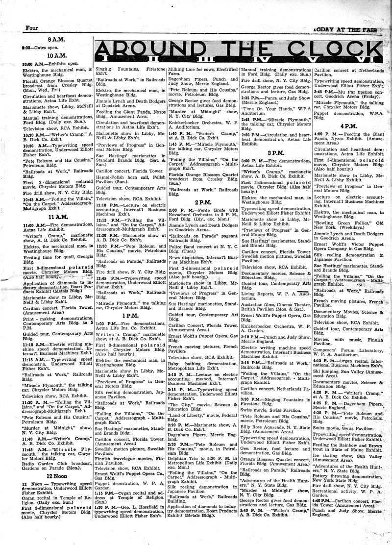 Today at the Fair - Volume 107