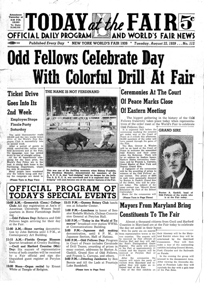 Today at the Fair - Volume 112