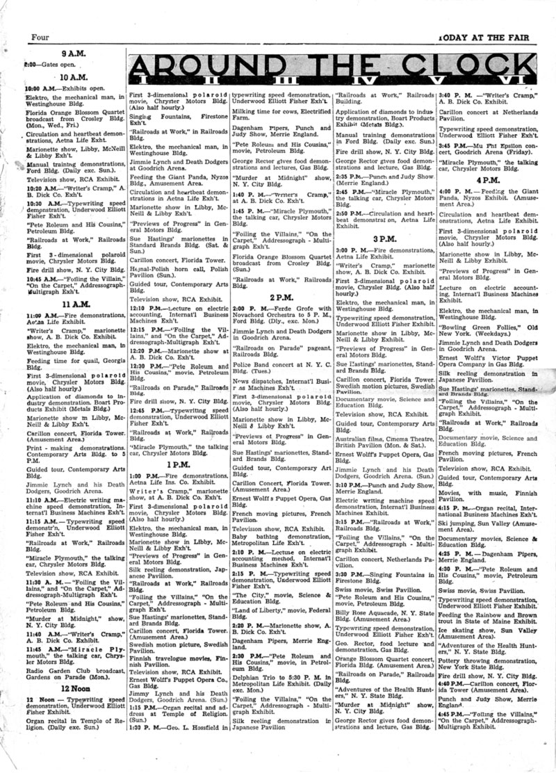 Today at the Fair - Volume 112
