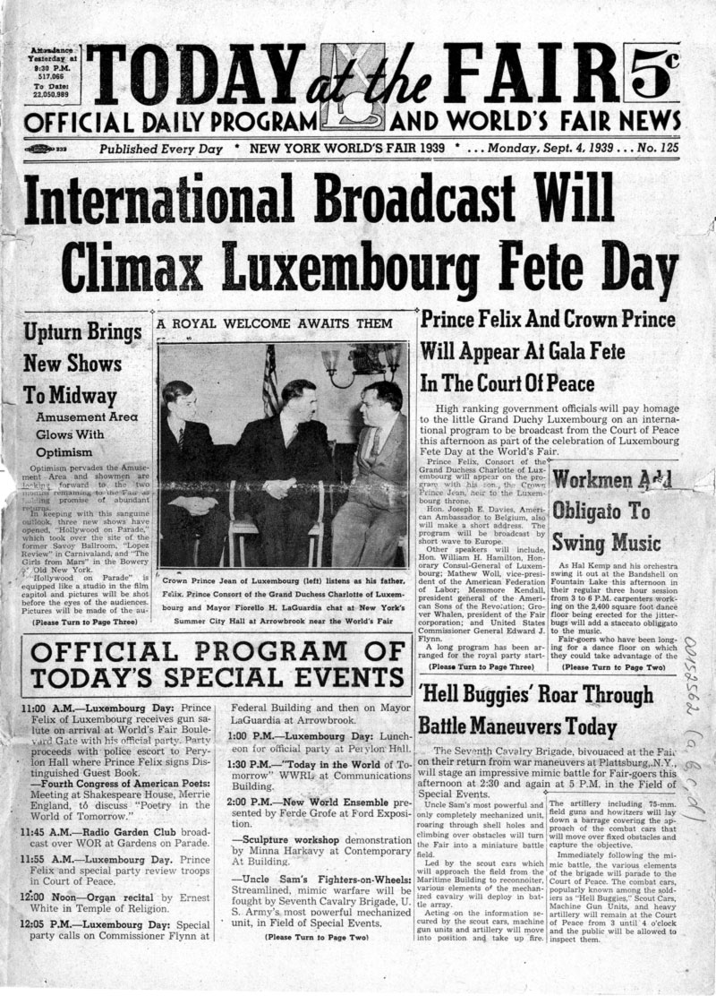 Today at the Fair - Volume 125