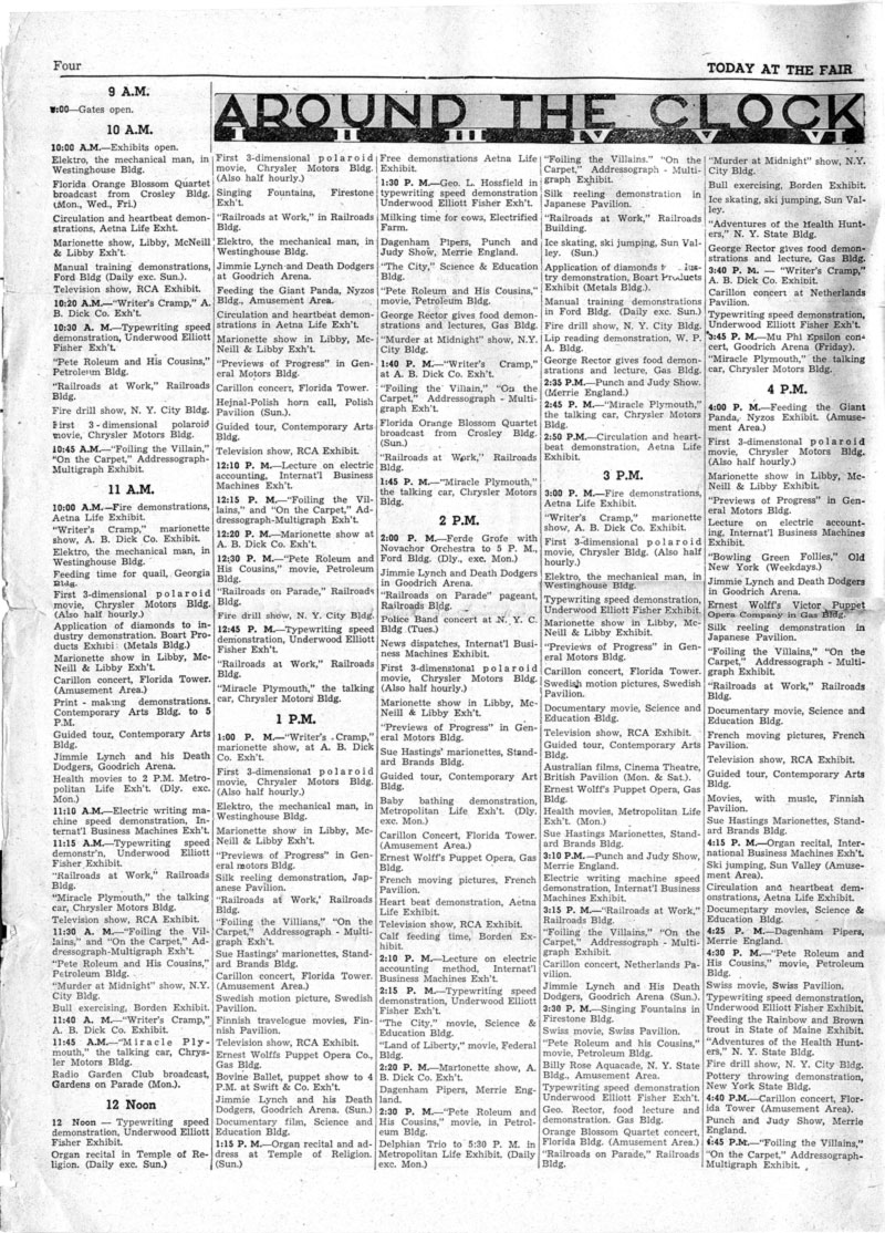 Today at the Fair - Volume 125