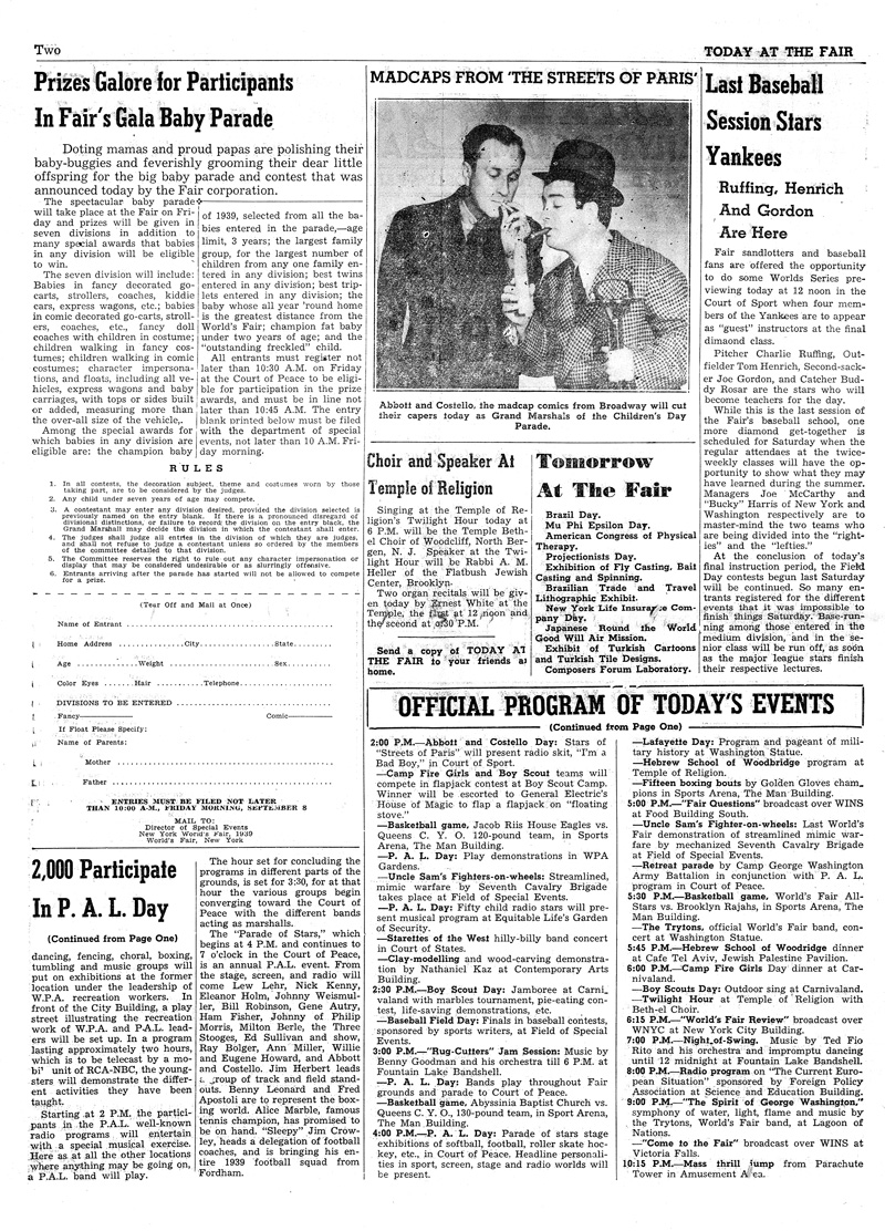 Today at the Fair - Volume 127