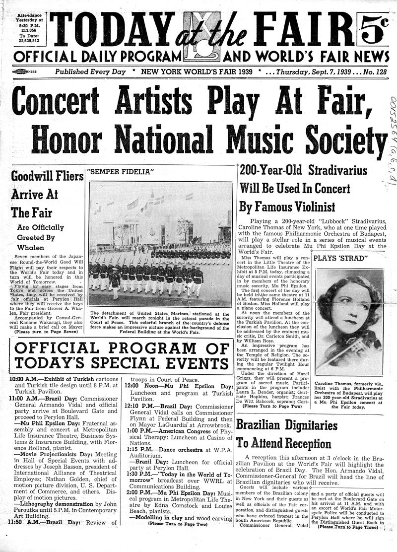 Today at the Fair - Volume 128