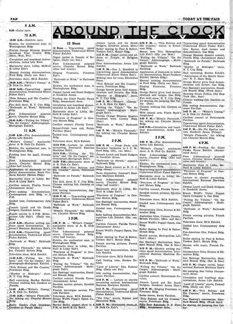 Today at the Fair - Volume 155