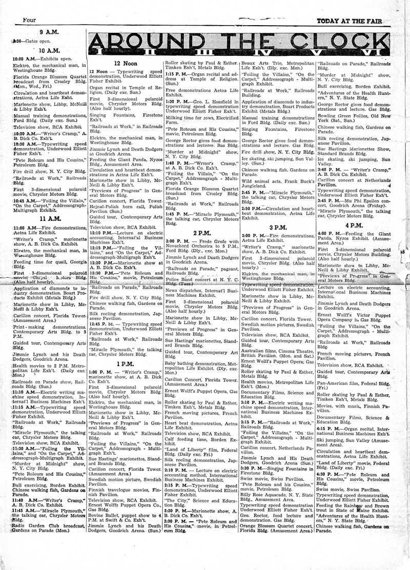 Today at the Fair - Volume 179