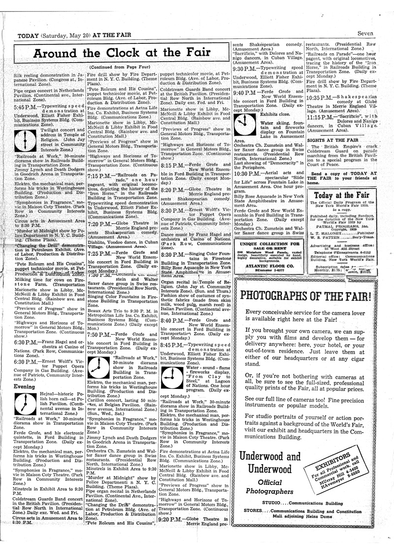 Today at the Fair - Volume 21