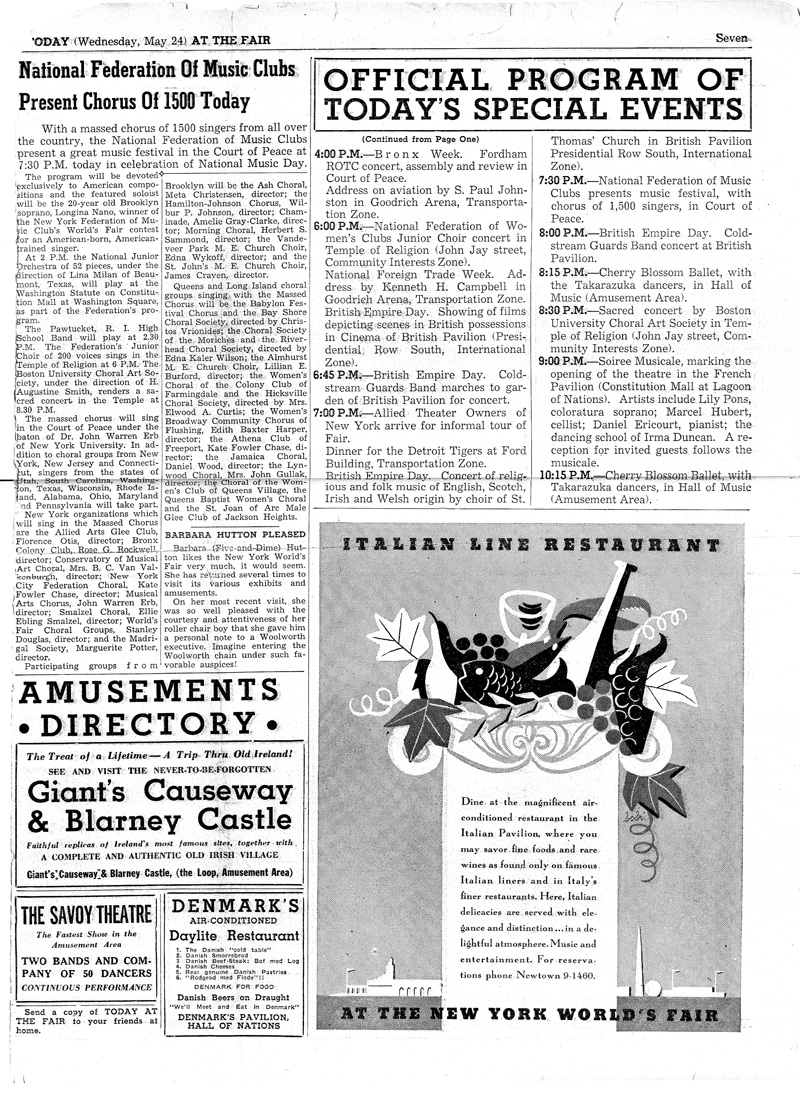 Today at the Fair - Volume 25